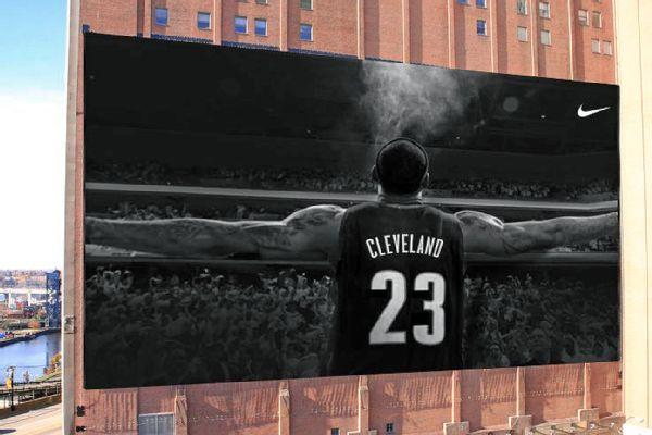 Ten Story LeBron James Banner Approved for Downtown Cleveland