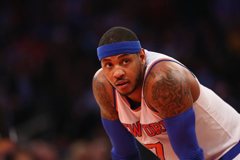 Knicks’ Melo Played All Year With Tear In Knee