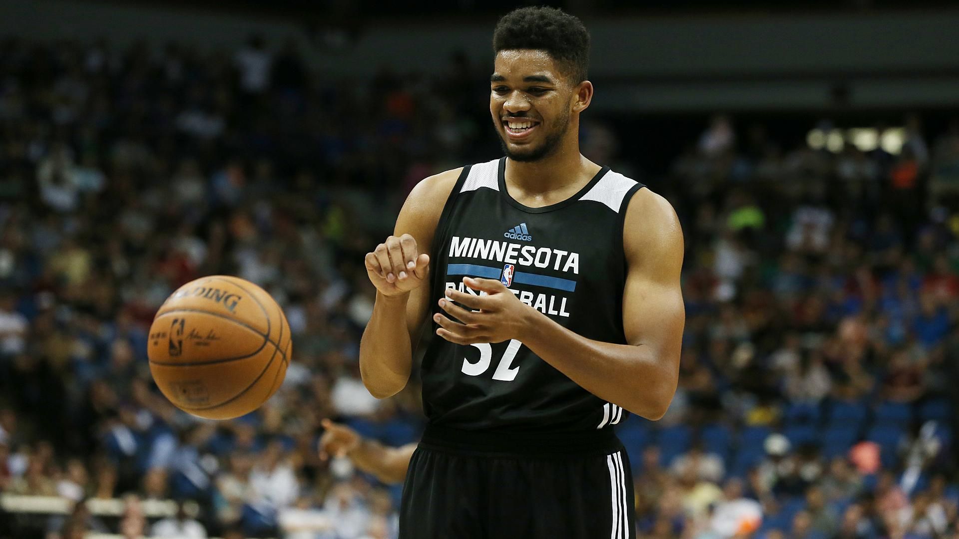 Karl-Anthony Towns Wants to Learn How to be a Champion From Kevin Garnett