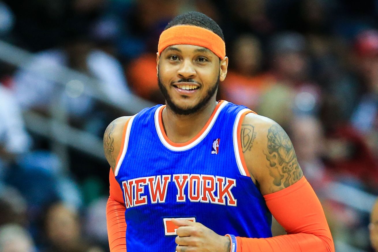 Carmelo Anthony Passes Larry Bird for 31st on NBA’s All-Time Scoring List