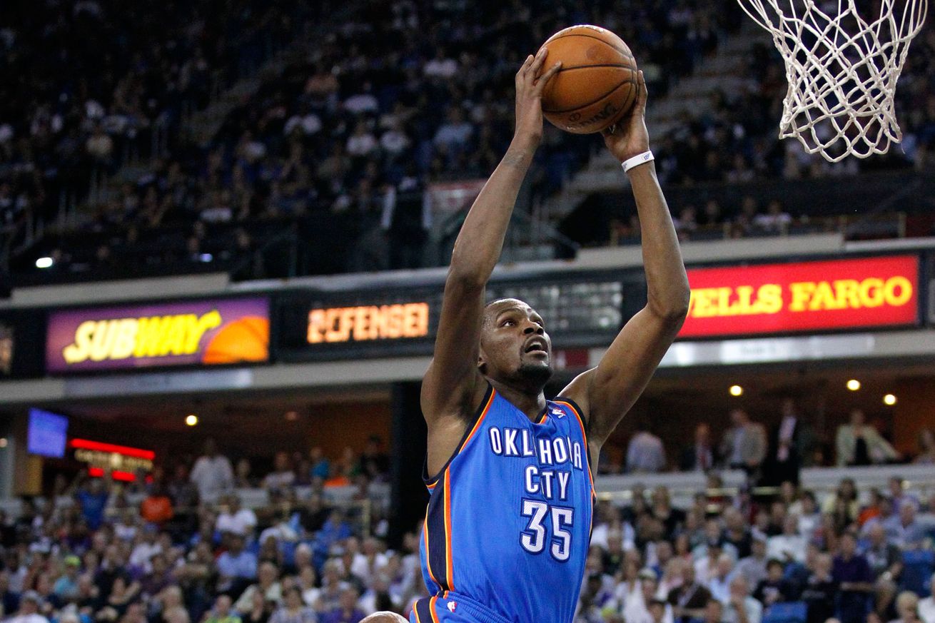 VIDEO: Kevin Durant Throws Down Transition Jam on J.J. Redick