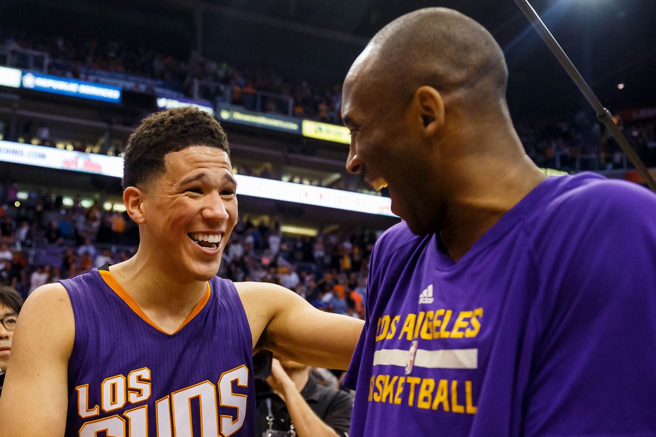Kobe Bryant Tells Suns Rookie Guard Devin Booker to ‘Be Legendary’