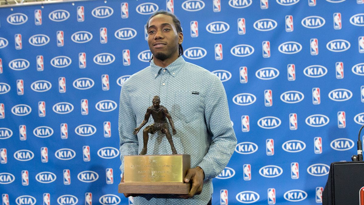 Kawhi Leonard Repeats as NBA’s Defensive Player of The Year