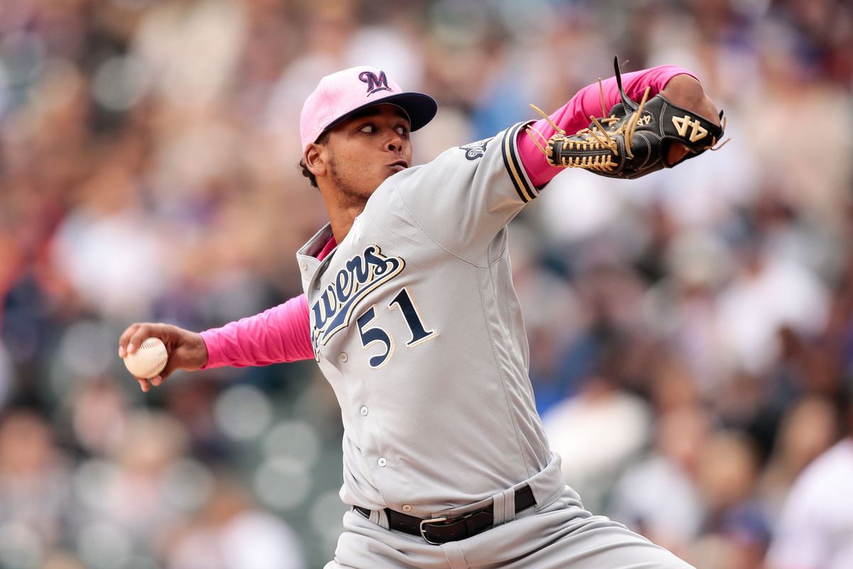Brewers’ Freddy Peralta Whiffs 13 Rockies in Stellar MLB Debut